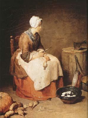 Jean Baptiste Simeon Chardin The Kitchen Maid (mk08) oil painting picture